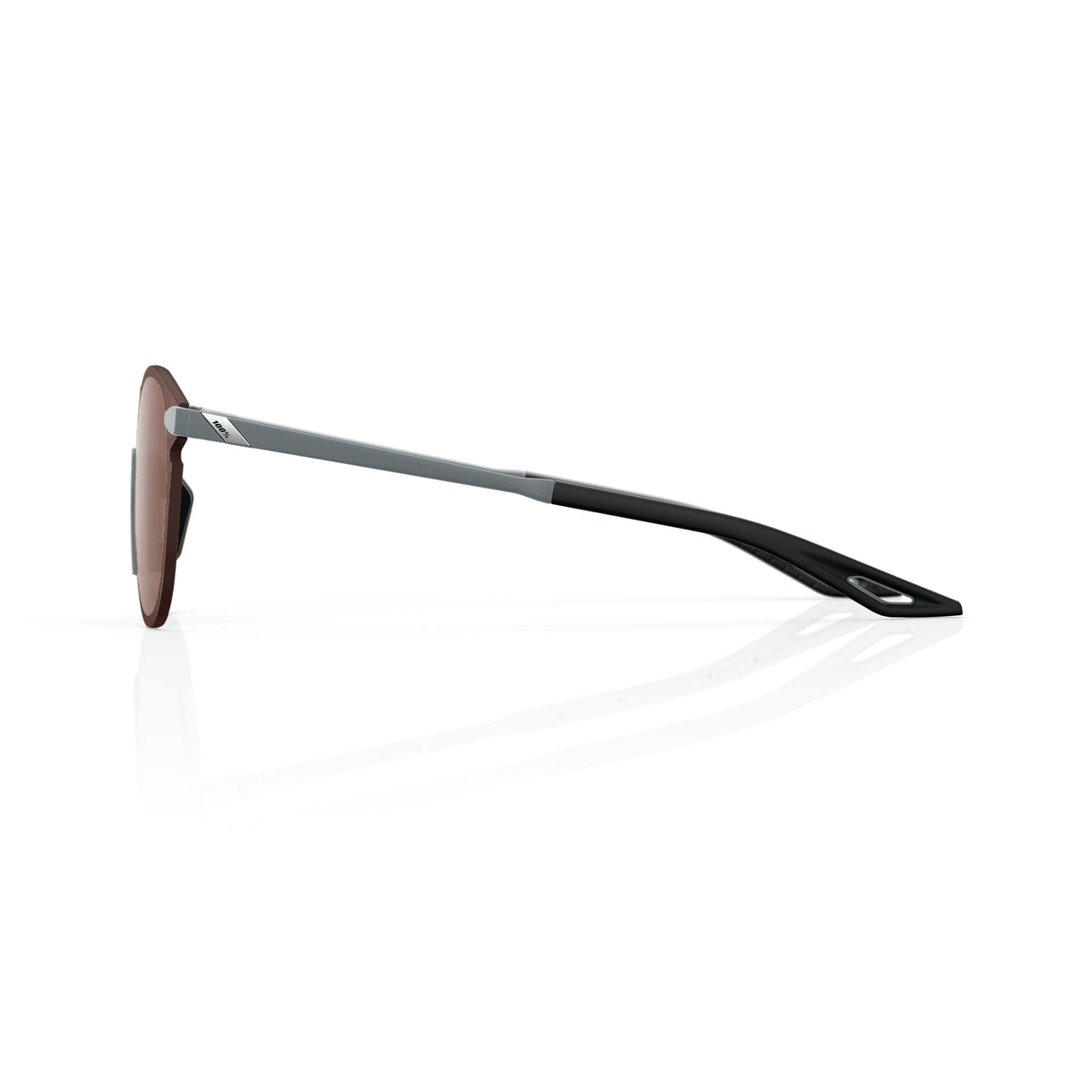 LEGERE ROUND - Soft Tact Cool Grey - HiPER Crimson Mirror