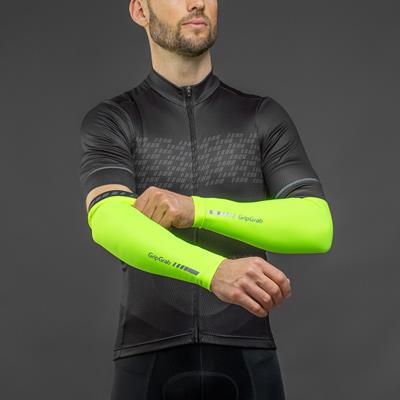 GripGrab Hi-Viz Thermal Arm Warmers