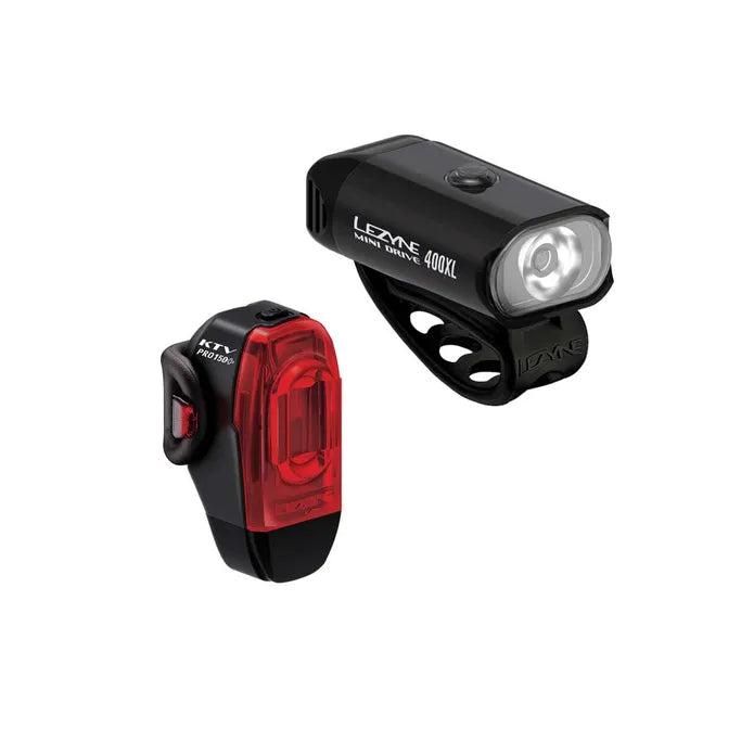 Lezyne Mini Drive 400XL DRV & KTV DVE Pro+ Rear