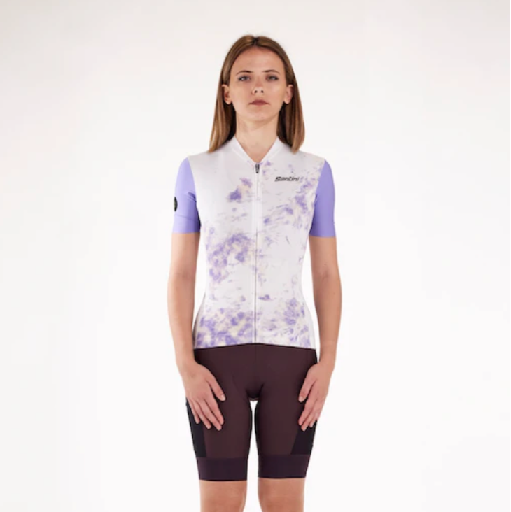 Santini Women's Marble Terranova Gravel Jersey
