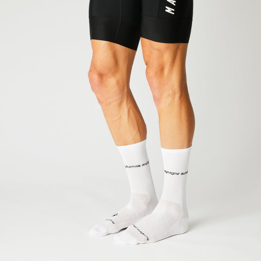 Fingerscrossed Sunshine Chamoise Champagne Sock, 2022 - Cycle Closet