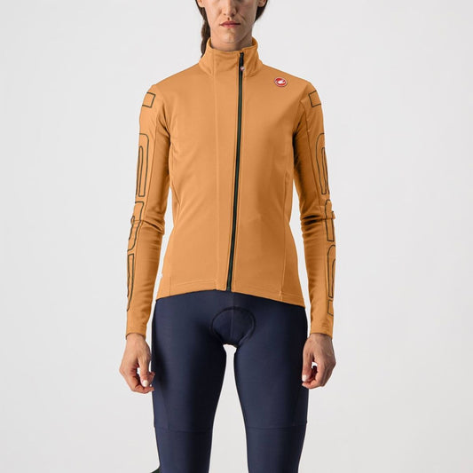 Castelli Women's Transition W Jacket Melon/Military Green