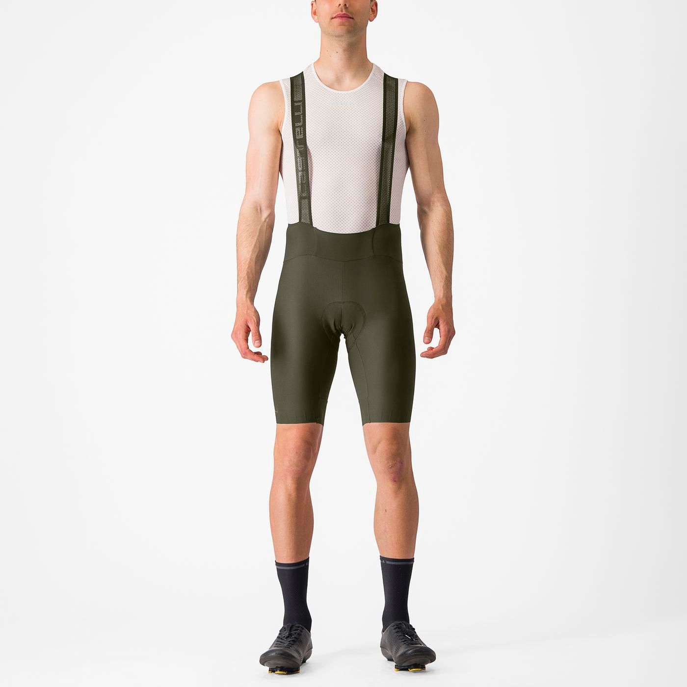 Castelli Men's Espresso Bibshort