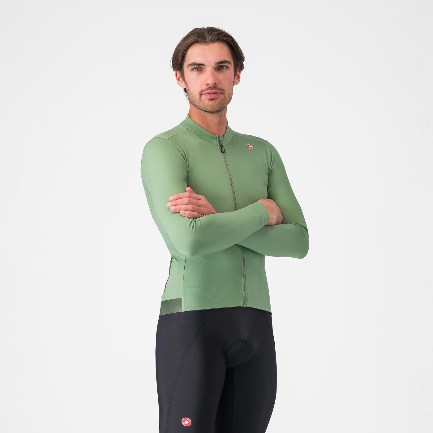Castelli Men's Castelli Espresso Thermal Jersey