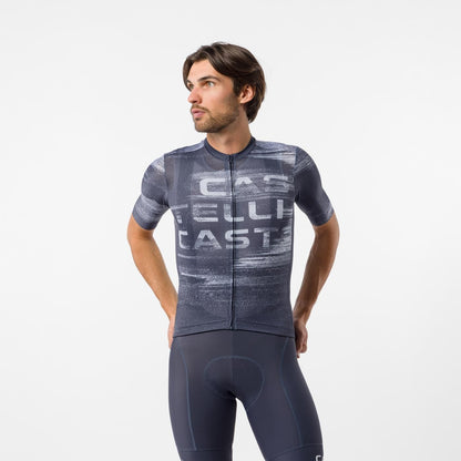 Castelli Men's Castelli Stratus Logo Jersey