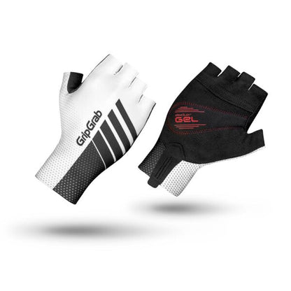 GripGrab Aero TT Time Trial Gloves V1 White/black