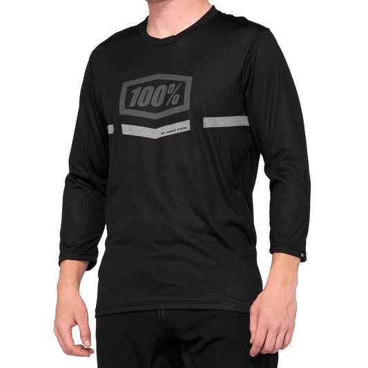 AIRMATIC 3/4 Jersey Black 