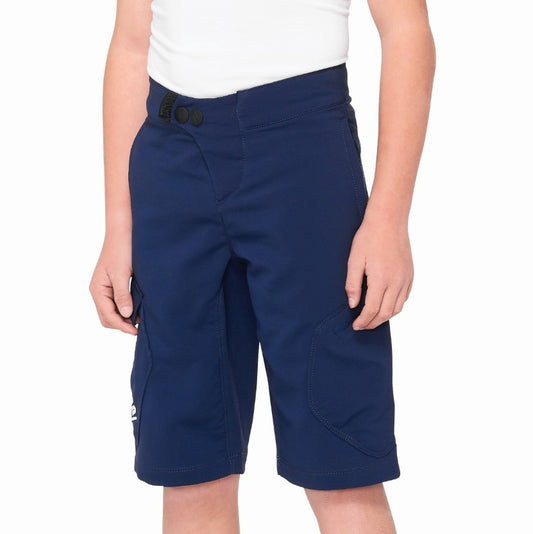 RIDECAMP Youth Shorts Navy 
