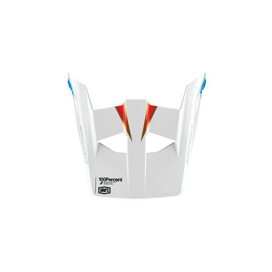 AIRCRAFT Replacement Visor Knox/White 