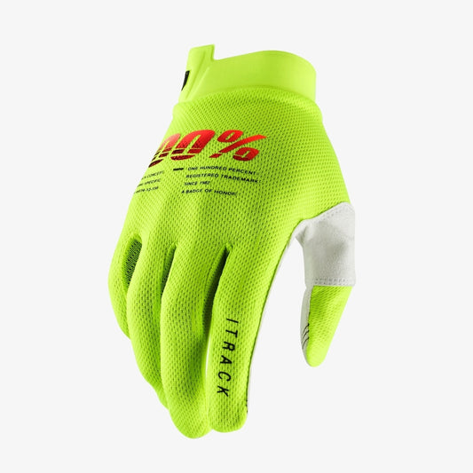 iTRACK Gloves Fluo Yellow