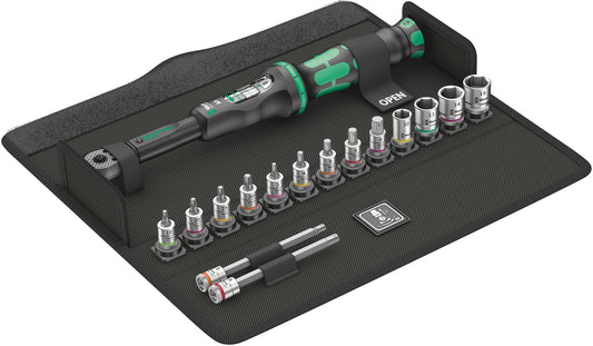 Bicycle Set Torque 1 Click-Torque Wrench in textile box+sockets