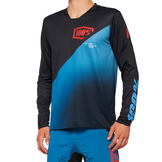 R-CORE X Jersey Black/Slate Blue