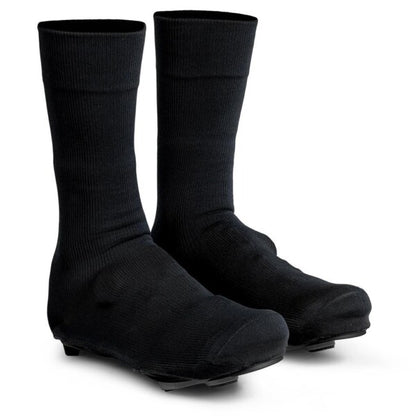GripGrab Flandrien Waterproof Knitted Road Shoe Covers Black