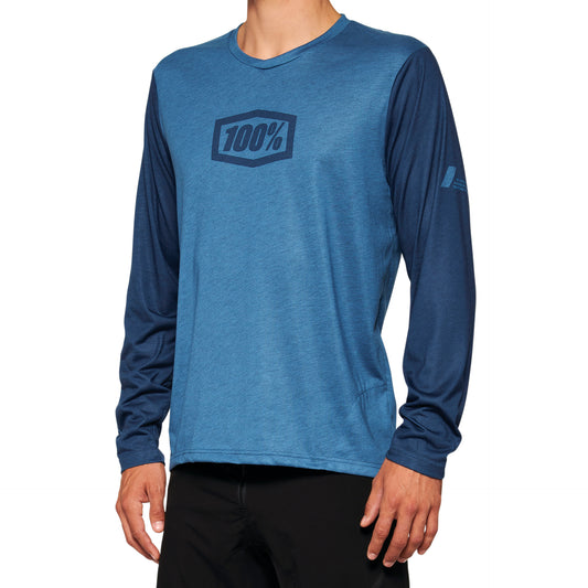 AIRMATIC LS Jersey Slate Blue