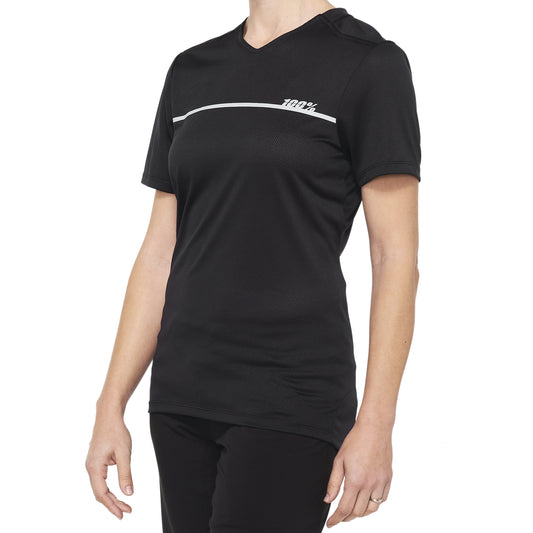 RIDECAMP Womens Jersey Black/Grey