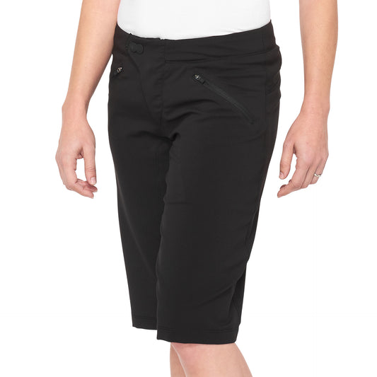RIDECAMP Womens Shorts w/Liner Black