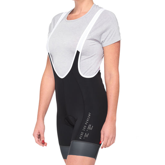 EXCEEDA Womens Bib Black/Charcoal