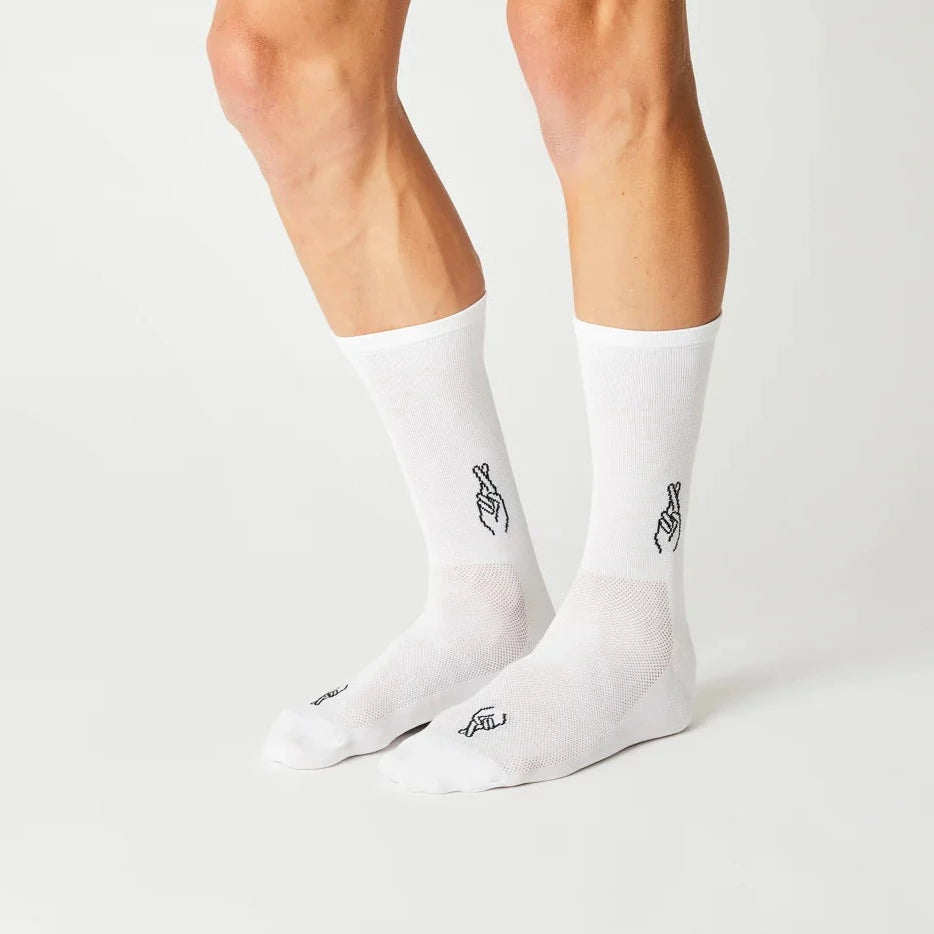 Fingerscrossed Logo Sock Cycle Closet