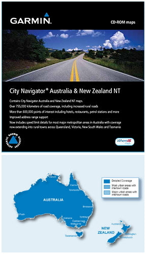Garmin City Navigator Australia/New Zealand NT - CD-ROM