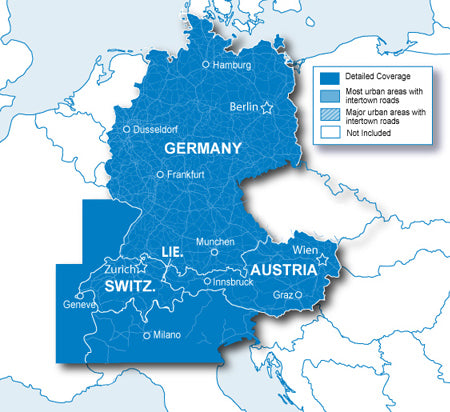 Garmin City Navigator Europe NT Alps & DACH (SD/MicroSD)