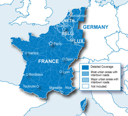 Garmin City Navigator Europe NT microSD (Benelux & France)