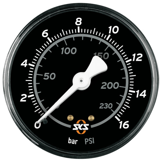 SKS Pressure gauge for Renkompressor NXT 16bar/230Psi 63mm