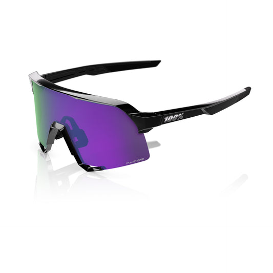 S3 - Polished Black - HiPER Polarized Lavender Mirror