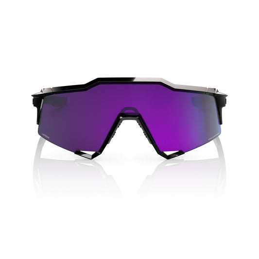 SPEEDCRAFT - Polished Black - HiPER Polarized Lavender Mirror