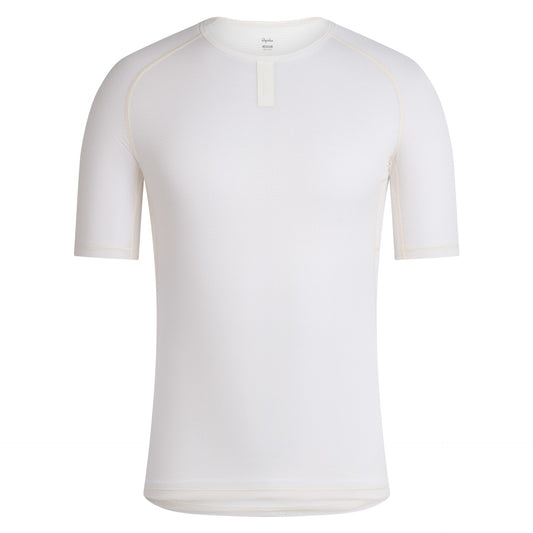 Men's Lightweight Base Layer Short Sleeve White/White