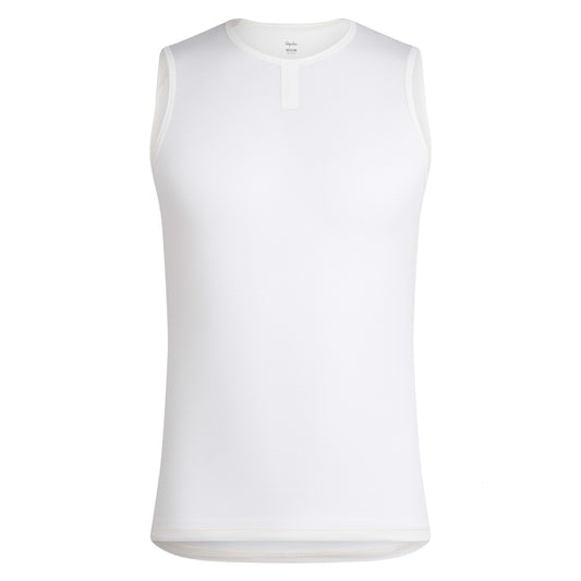 Men's Lightweight Base Layer Sleeveless White/White