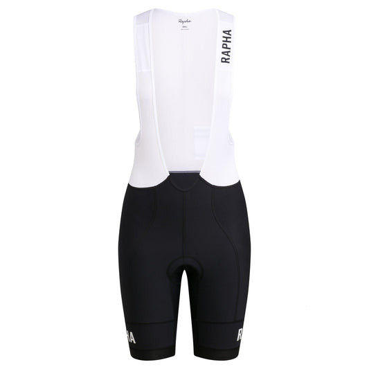 Women's Pro Team Training Bib Shorts Black/White