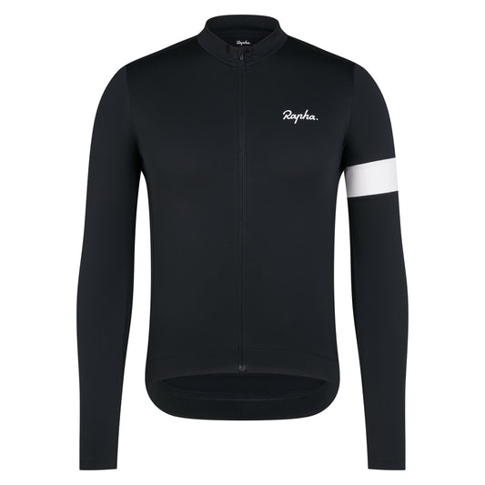 Men's Core Thermal Long Sleeve Jersey Black/White