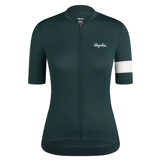 Women's Core Lightweight Jersey Forest Green/White