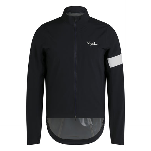 Men's Core Rain Jacket Black/White