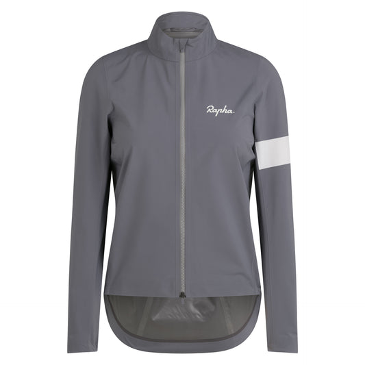 Women's Core Rain Jacket III Grey/White