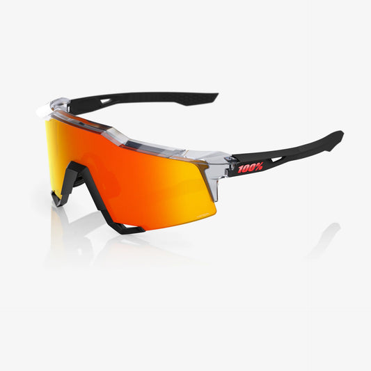 Speedcraft - Translucent Grey/Matte Black - HiPER Red Mirror