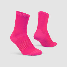 GripGrab Airflow Lightweight Summer Socks - Pink Small (38-41)