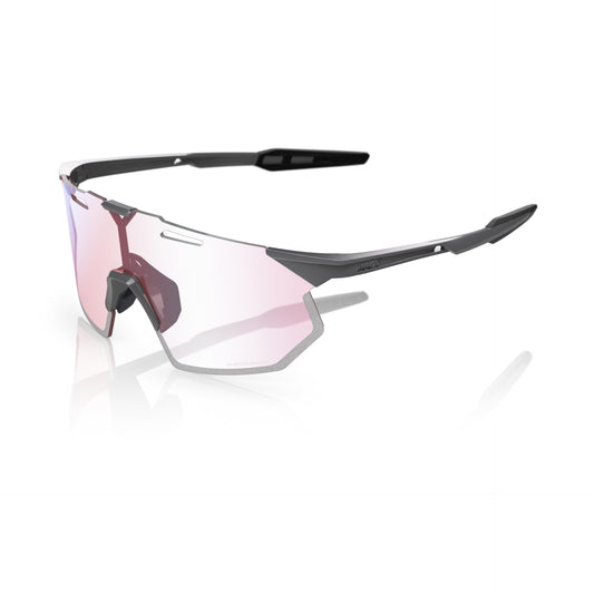 HYPERCRAFT SQ - Gloss Light Grey - Rose Gold Mirror Photochromic