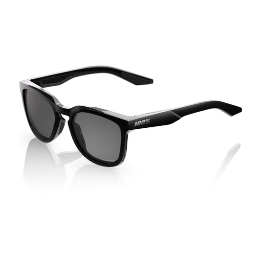 HUDSON - Polished Black - Grey Polarized