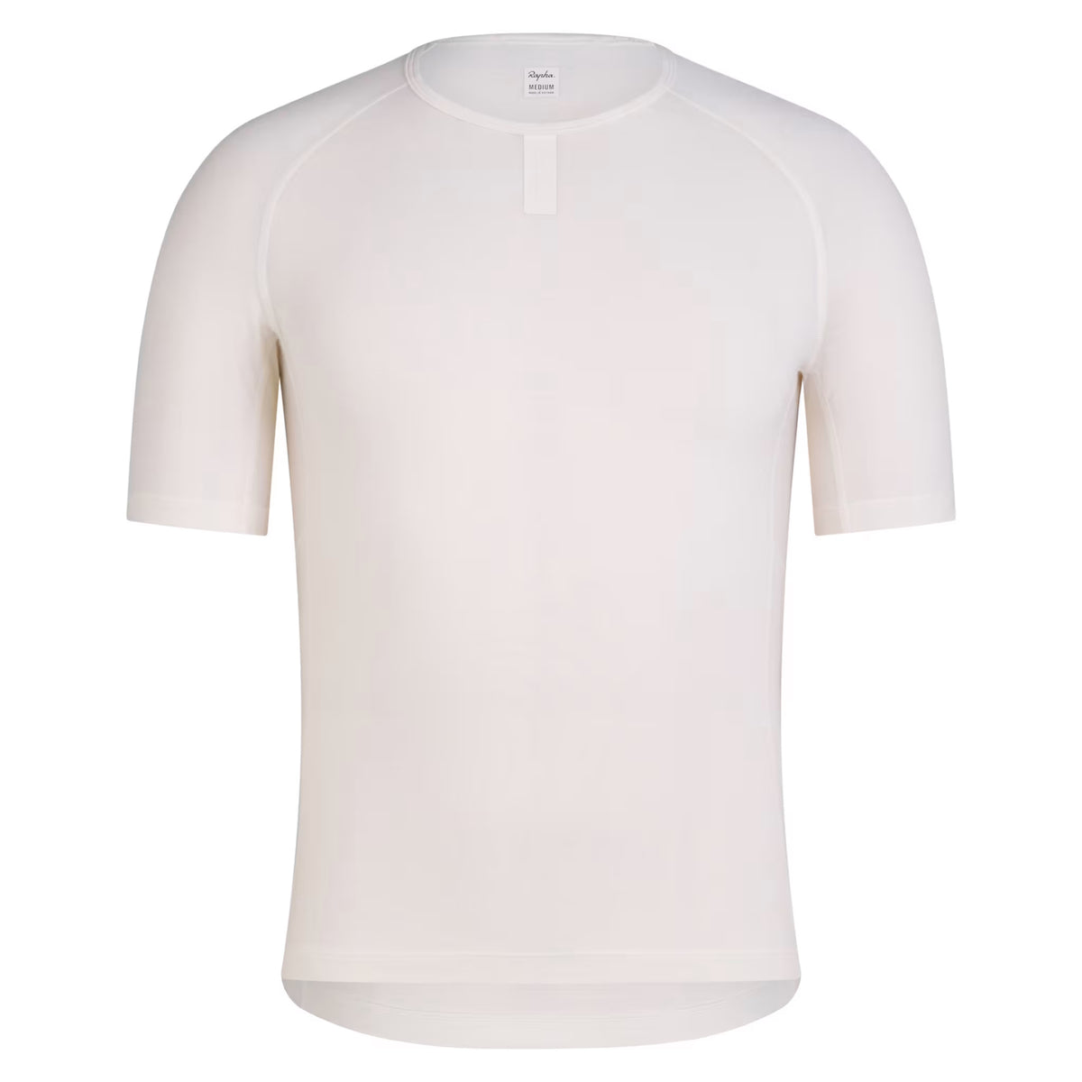 Men's Merino Base Layer Short Sleeve Cream/White