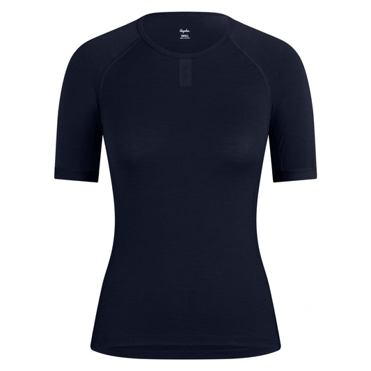 Women's Merino Base Layer Short Sleeve Dark Navy/Dark Navy