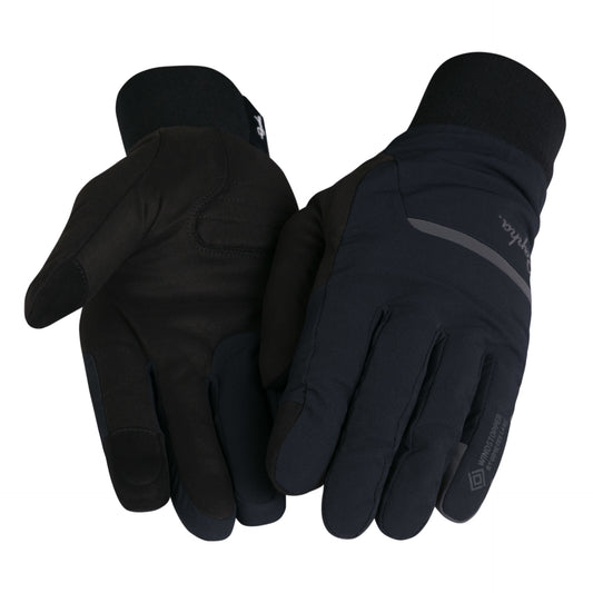 Windstopper Insulated Gloves Black/Grey Reflective