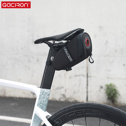 Gaciron Bird Nest Aero Saddle Bag w/Smart Tail Light 30LM  Small 
