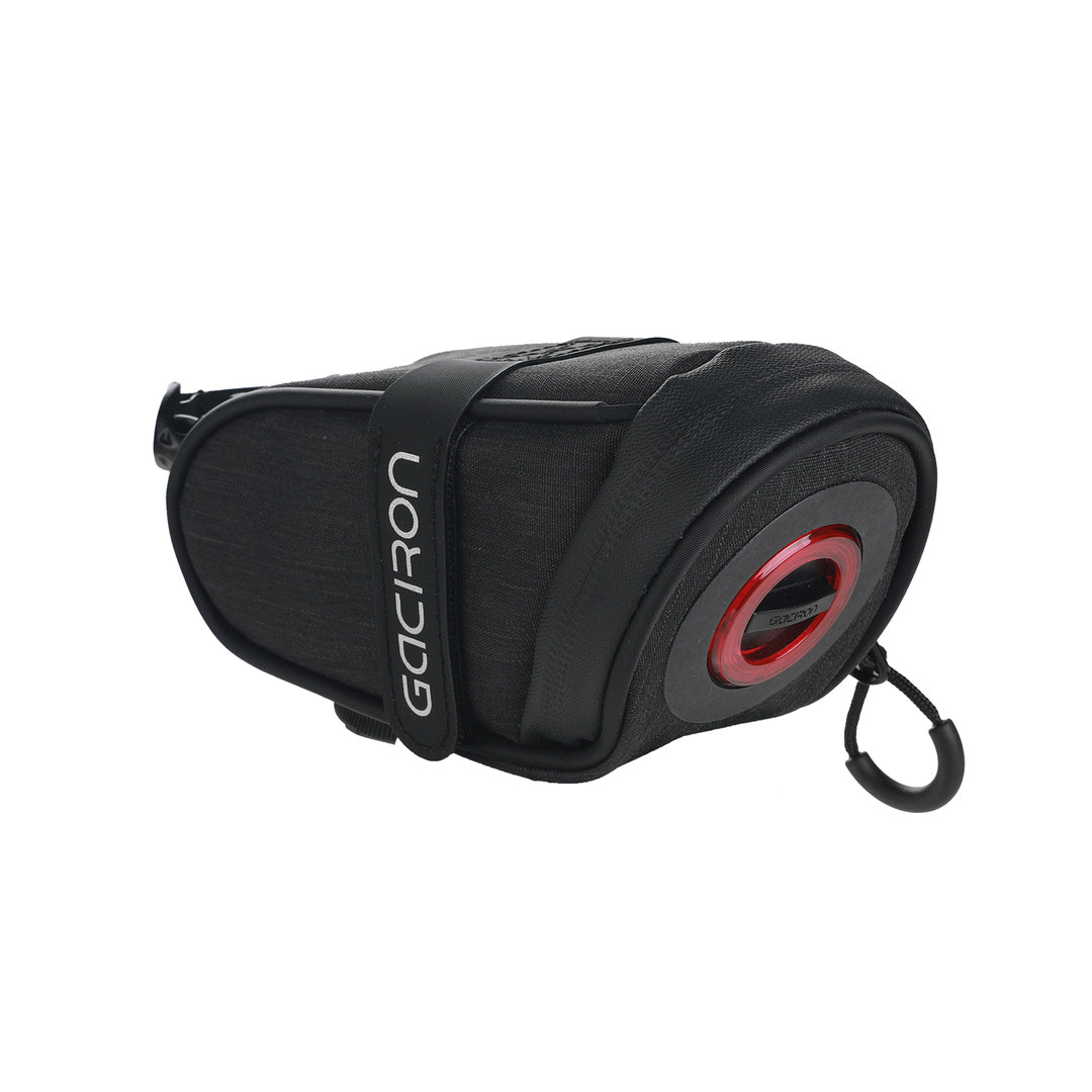 Gaciron Bird Nest Aero Saddle Bag w/Smart Tail Light 30LM  Small 