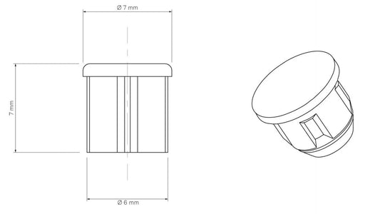 BMC Di2 Plug Kit No.3 Ø6mmx10