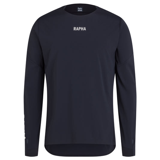 Men's Trail Finale Windblock Long Sleeve Jersey Black/White