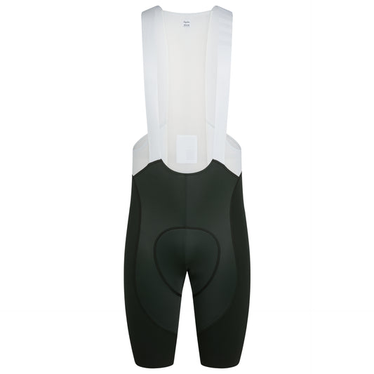 Men's Pro Team Bib Shorts III Regular Bottle Green/White
