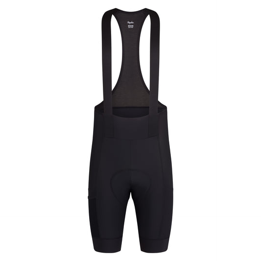 Men's Brevet Element Cargo Bib Shorts Black/Black