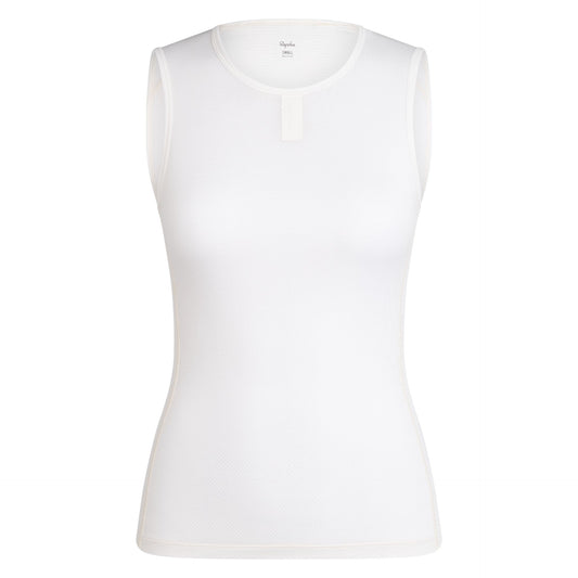 Women's Lightweight Base Layer Sleeveless White/White
