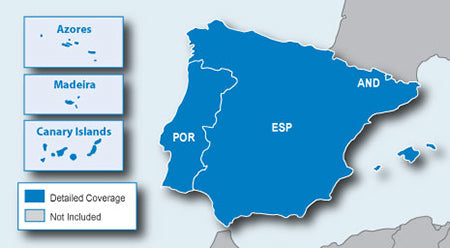 Garmin City Navigator Europe NT microSD (Spain & Portugal)